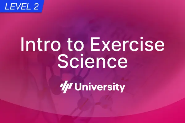 Introduction to Exercise Science for Endurance Coaches