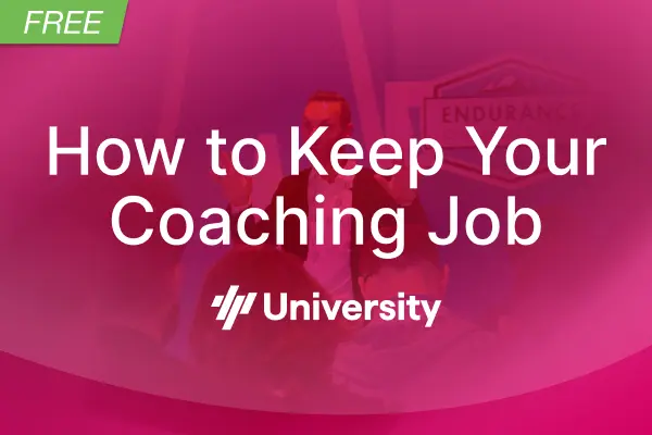 How to Keep Your Coaching Job with Andy Kirkland primary image