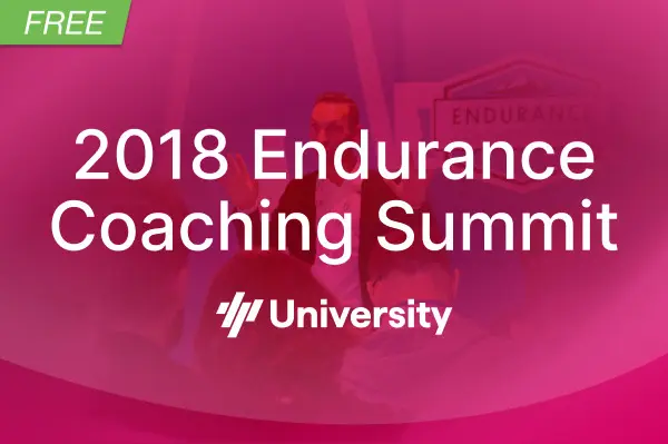 2018 Endurance Coaching Summit primary image