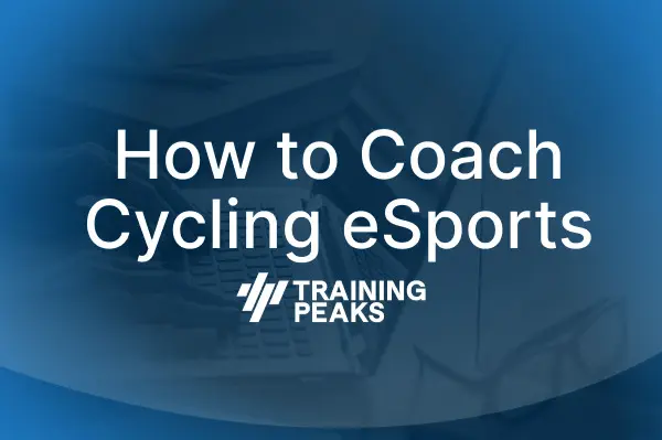 How to Coach Cycling eSports - Master